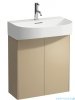 Laufen SONAR szafka pod umywalkę 77x24cm Złoty lakierowany H4054850340401